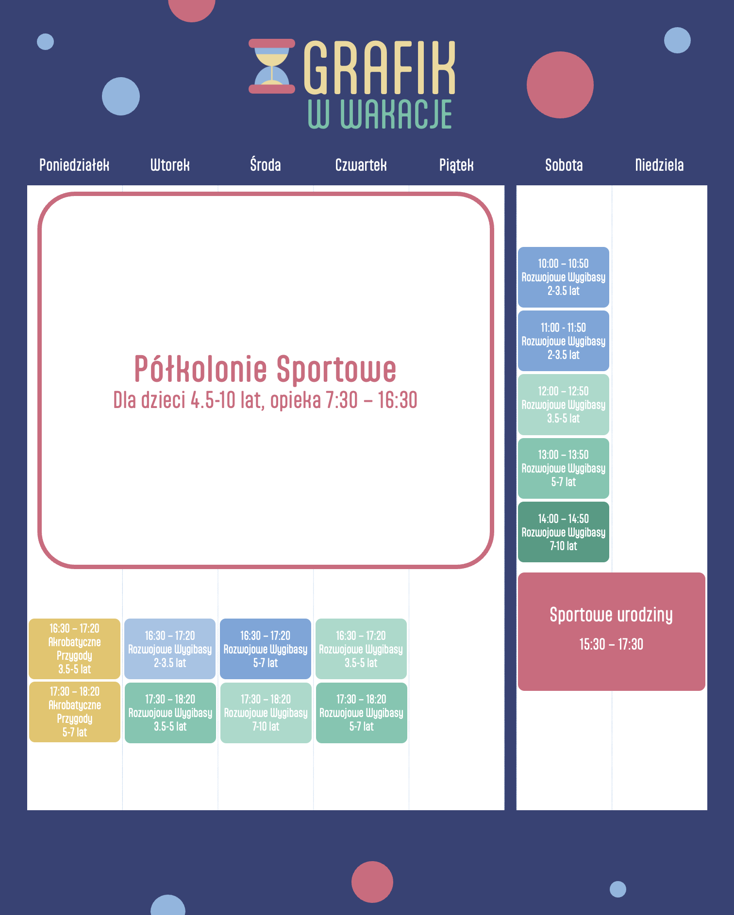 Wakacje Kielce